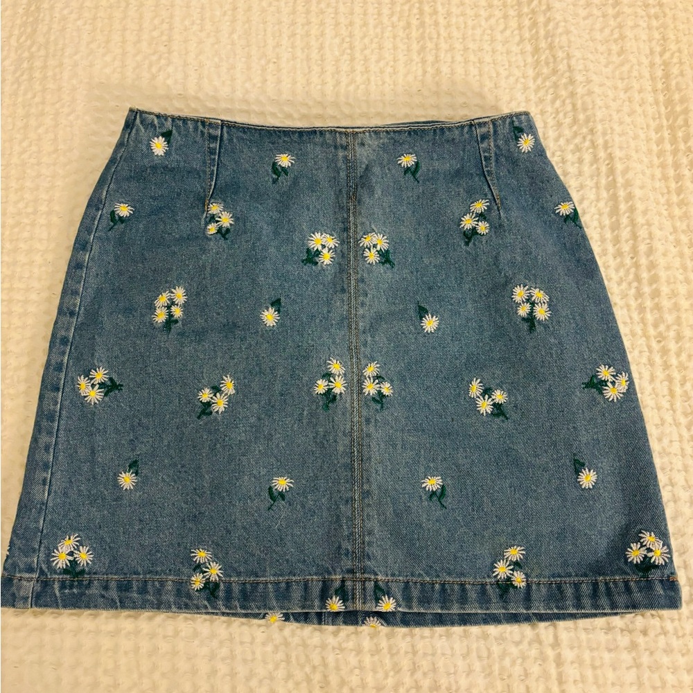 Mini Jean skirt
